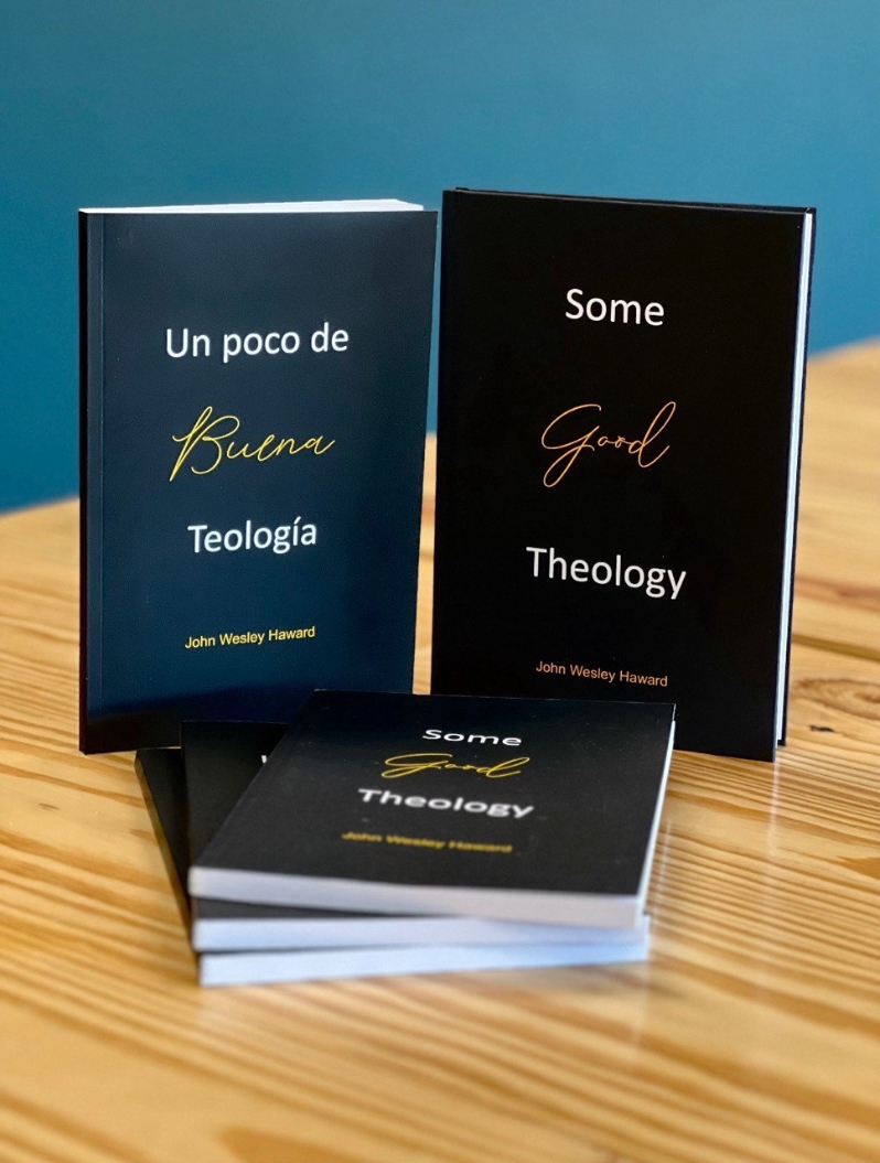 Product Description: This is the Spanish language version.</br></br>Esta es la versión en idioma español.</br></br>¿Quieres saber más sobre el libro más vendido del mundo?</br>A lo largo de la historia, la Biblia ha sido el libro más vendido de todos los tiempos. Pero a veces nos cuesta entender su significado o cómo enseñarlo a otros. Dentro de este libro encontrará las respuestas a preguntas comunes como:</br>¿Qué enseña la Biblia sobre los milagros?</br>¿Qué debo saber sobre el cielo?</br>¿Qué son los ángeles?</br>¿Cuáles son los últimos tiempos?</br>...y muchos más temas importantes. "Alguna buena teología" analiza las enseñanzas esenciales de la Biblia y las presenta en un formato fácil de entender. Ya sea que desee crecer en su caminar espiritual o enseñar la Biblia a otros, "Alguna buena teología" es un recurso valioso para cualquier persona interesada en una mayor comprensión bíblica.</br></br>Sobre el autor: John Wesley Haward es el vicepresidente de Global Infusion Inc, una organización de misiones mundiales establecida en 2003 por su hijo, Jonathan, fundador y presidente. John tiene una Maestría en Estudios Teológicos de la Universidad Tyndale en Toronto, Canadá y ha pastoreado y plantado iglesias tanto en Canadá como en Estados Unidos. John ha estado casado durante 51 años con su esposa, Judy. Residen en Tennessee y disfrutan pasar tiempo con su hijo, su nuera y sus tres nietos.</br></br>Do you want to know more about the best-selling book in the world?</br>Throughout history, the Bible has been the top selling book of all time. But sometimes we struggle to understand its meaning, or how to teach it to others. Inside this book you will find the answers to common questions like:</br>What does the Bible teach about miracles?</br>What should I know about heaven?</br>What are angels?</br>What are the end times?</br>...and many more important topics. "Some Good Theology" breaks down the essential teachings of the Bible and presents them in an easy-to-understand format. Whether you want to grow in your spiritual walk, or teach the Bible to others, "Some Good Theology" is a valuable resource for anyone interested in greater biblical understanding.</br></br>About the Author: John Wesley Haward is the Vice-President of Global Infusion Inc, a world missions organization established in 2003 by his son, Jonathan, Founder and President. John has a Masters in Theological Studies from Tyndale University in Toronto, Canada and has pastored and planted churches in both Canada and the United States. John has been married for 51 years to his wife, Judy. They reside in Tennessee and enjoy spending time with their son, daughter-in-law and three grandchildren.</br> Some Good Theology - Spanish